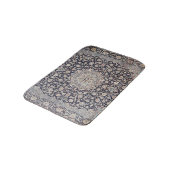 Tapis De Bain Perse Mesurée Bleu foncé gris foncé  (Angle)