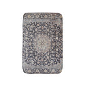 Tapis De Bain Perse Mesurée Bleu foncé gris foncé  (Devant (Vertical))