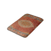Tapis De Bain Perse Rouge Bleu Orange Jaune (Angle)