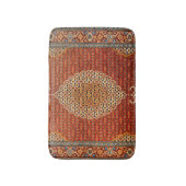 Tapis De Bain Perse Rouge Bleu Orange Jaune (Devant (Vertical))