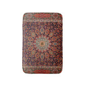 Tapis De Bain Perse Tabriz Noir Radial Géométrique  (Devant (Vertical))