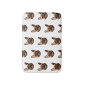 Tapis De Bain Personalized Face Dog Bathroom Decor Custom Cat (Devant (Vertical))