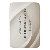 Tapis De Bain Personalized Family Name Doormat – Welcome (devant Vertical)