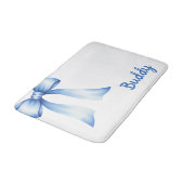 Tapis De Bain Personalized Pet Placemat - White Placemat (Angle)