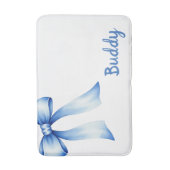 Tapis De Bain Personalized Pet Placemat - White Placemat (Devant (Vertical))