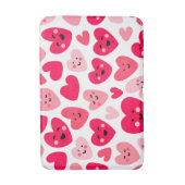 Tapis De Bain Personalized Red Heart Happy Valentine’s Day Lover (Devant (Vertical))