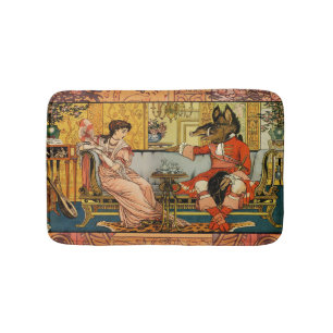 Tapis De Bain Personnages de Contes de Fées Classiques Beauty Be
