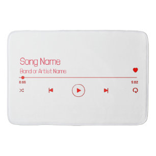 Tapis De Bain Personnalisable votre musique préférée