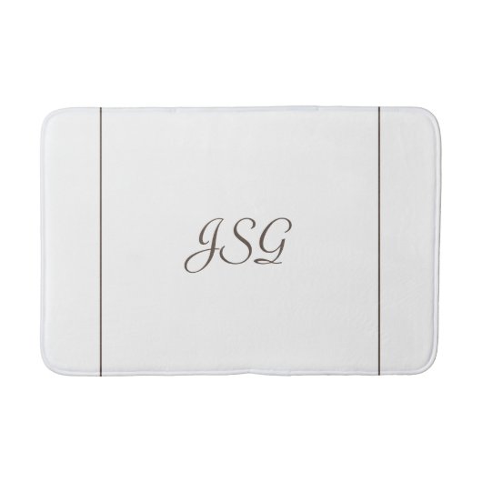 Tapis de bain personnalisé (Devant)