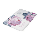 Tapis de bain personnalisé Bonjour belle (Angle)