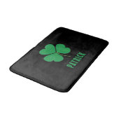 Tapis De Bain Personnalisé Nom Celtic Irlande Shamrock Irish Cla (Angle)
