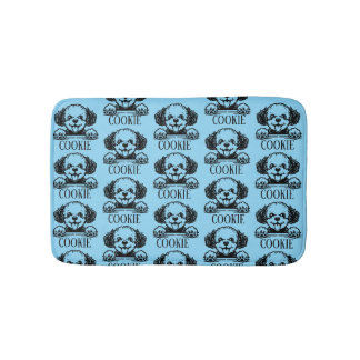 Tapis De Bain Pesonalized Dog