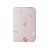 Tapis De Bain Pétales roses (Devant (Vertical))