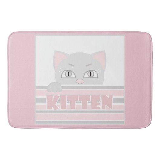 Tapis De Bain Petit chaton (Devant)