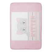 Tapis De Bain Petit chaton (devant Vertical)