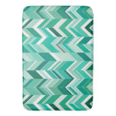 Tapis De Bain Petit Chevron Abstrait (devant Vertical)