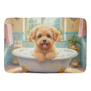 Tapis De Bain Petit Chien Lion Bain Temps Décoration de Salle de
