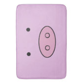 Tapis De Bain Petit Cochon, Petit Cochon, Chien, Cochon Rose, An (devant Vertical)