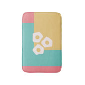 Tapis De Bain Petit-déjeuner à l'oeuf coloré (Devant (Vertical))