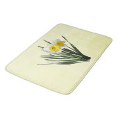 Tapis De Bain Petit Jonquille Timide (Angle)