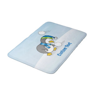 Tapis De Bain Petit manchot pour obtenir un matelas de salle de
