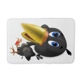 Tapis De Bain Petit Oiseau avec coeur Cadeau Mat de bain - Vos c (Devant)