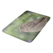 Tapis De Bain Petit oiseau Brown (Angle)