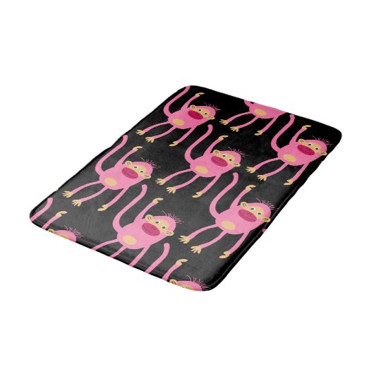 Tapis De Bain Petit Singe mignon (Angle)