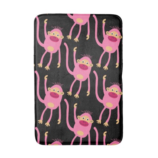 Tapis De Bain Petit Singe mignon (Devant (Vertical))