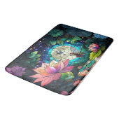 Tapis De Bain Petite fée en vitrail avec libellule (Angle)