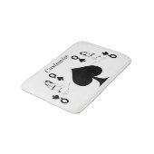 Tapis De Bain Petite fille bikini de la reine des Spades Thunder (Angle)