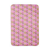 Tapis De Bain Petite fille en rose (Devant (Vertical))