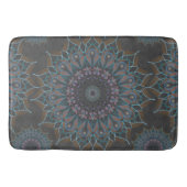 Tapis De Bain Petite Fleur Grise Tombée (Devant)