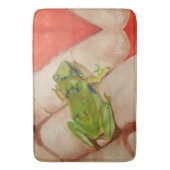 Tapis De Bain Petite grenouille tropicale (devant Vertical)
