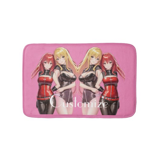 Tapis De Bain Petites filles Anime Thunder_Cove (Devant)