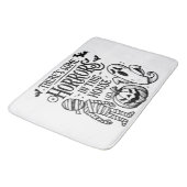 Tapis De Bain Petites horreurs (Angle)