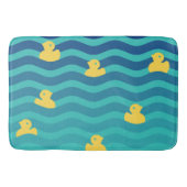 Tapis De Bain Petits canards jaunes flottants (Devant)