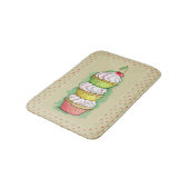 Tapis De Bain Petits gâteaux d'aquarelle. Illustration de (Angle)
