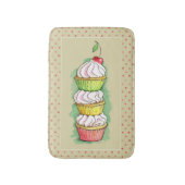 Tapis De Bain Petits gâteaux d'aquarelle. Illustration de (Devant (Vertical))