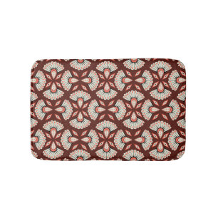 Tapis De Bain Petits motifs géométriques : Décoration Motif text