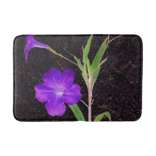 Tapis De Bain Petunia violet mexicain