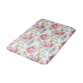 Tapis De Bain Petunias roses et Sky Blue Daisies (Angle)