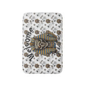 Tapis De Bain 🤍 Pharaon Blanc Mummy Doormat 🎃 👑 (Devant (Vertical))