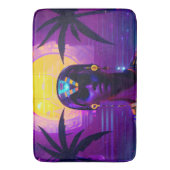 Tapis De Bain Pharaon Synthwave (devant Vertical)