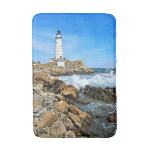 Tapis De Bain Phare de Boston, Massachusetts