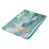 Tapis De Bain Phare de Cute & Ocean Dreamscape (Angle)