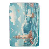 Tapis De Bain Phare de Cute & Ocean Dreamscape (devant Vertical)