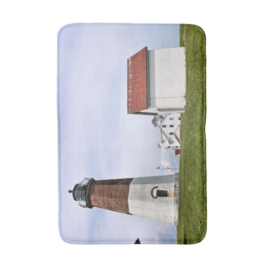 Tapis De Bain Phare de Point Judith, Rhode Island Bath Mat (Devant (Vertical))
