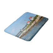 Tapis De Bain Phare de Ram Island, Maine Bath Mat (Angle)