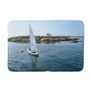 Tapis De Bain Phare de Ram Island, Maine Bath Mat
